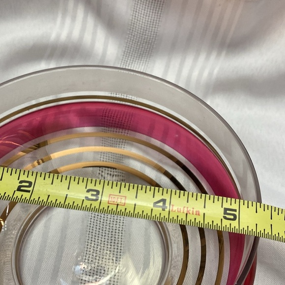 Bohemiam Ruby Red Crystal Glass Candy Dish - Picture 15 of 16